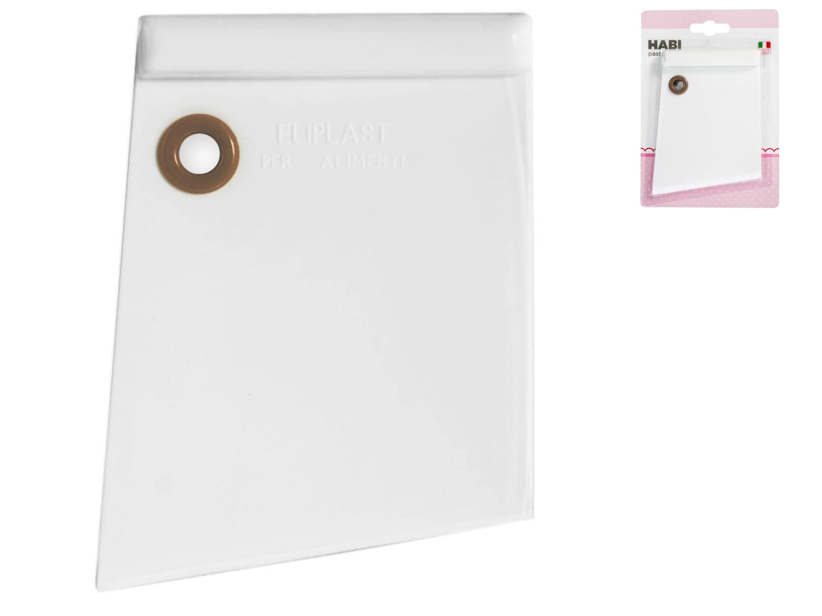 Eliplast Multi-Purpose Scraper 374/1 - Durable Home Cleaning Tool for Kitchen, Bathroom & DIY Projects - Perfect for Removing Stickers, Paint & Residue