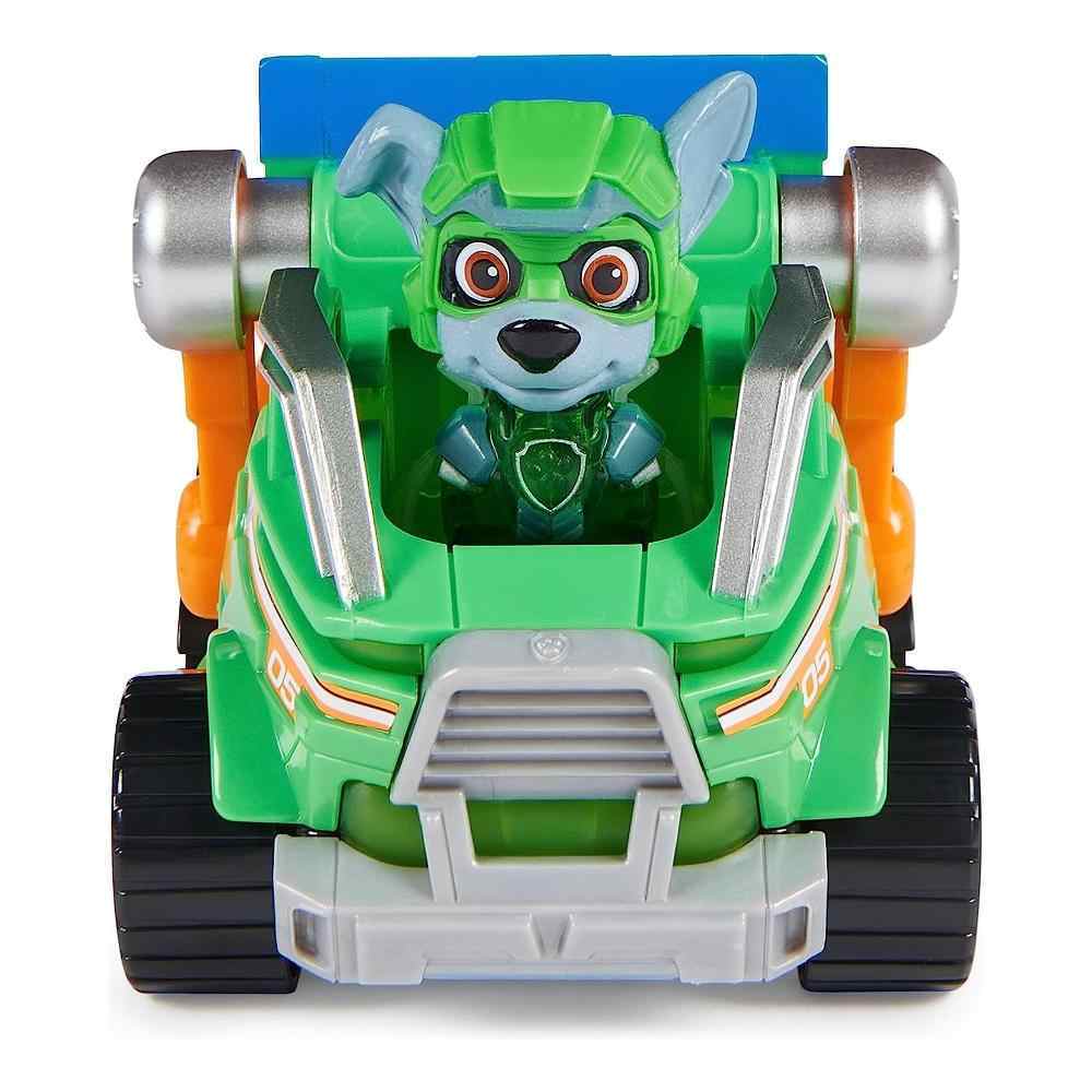 Paw Patrol The Mighty Movie Rocky Recycle Truck Toy - Official Kids Recycling Truck with Lights & Sounds - Perfect for Birthday Gifts & Pretend Play