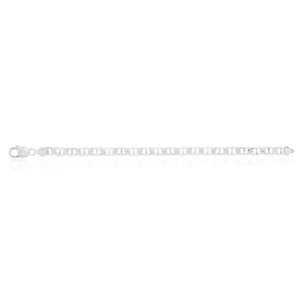 21cm Sterling Silver 200 Gauge Anchor Bracelet for Women - Nautical Jewelry for Daily Wear, Gifts & Beach Outfits