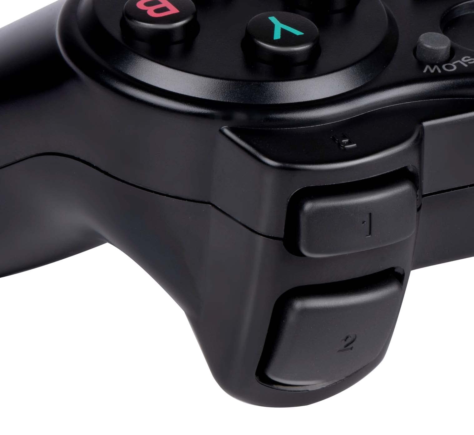 No Fear USB Gaming Controller - 1.5M Cable, Plug & Play - Adjustable for PC Gaming
