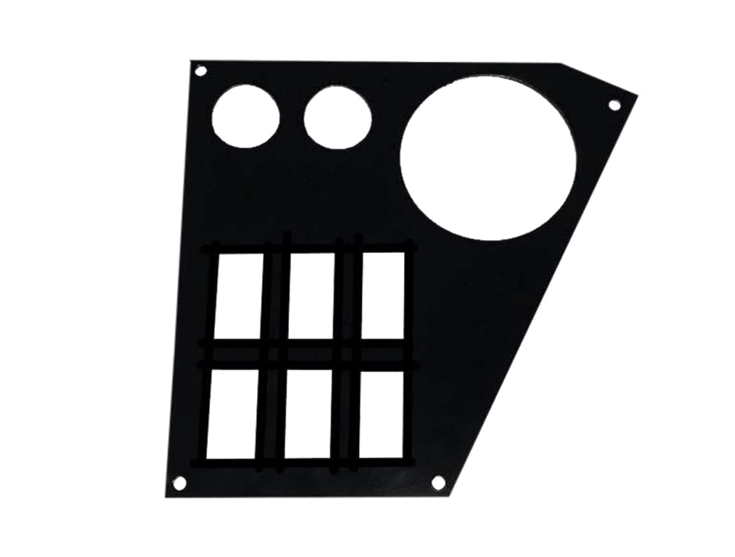 Honda Pioneer 1000 Limited Switch Plate - 6 Switch Panel with 2 USB Outlets & 3