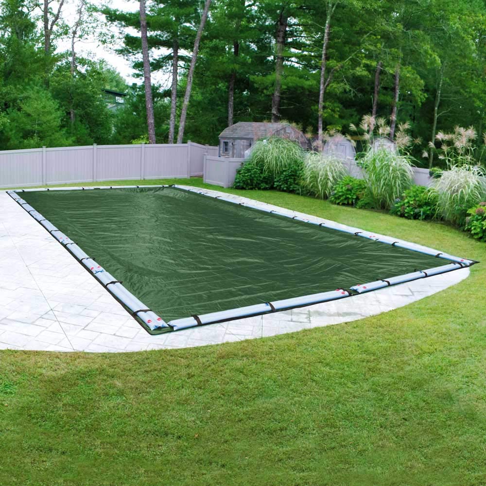Pool Mate 411636R Extreme Mesh Winter Cover for 16x36 In-Ground Pools - Heavy Duty Protection for Snow, Leaves & Debris - Perfect for Winter Pool Maintenance & Seasonal Protection
