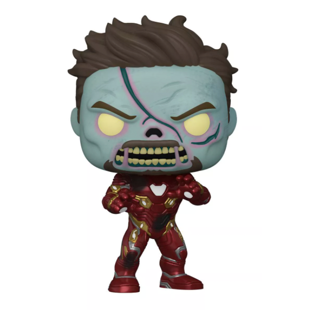 Marvel What If...? Zombie Iron Man Action Figure – Collectible Superhero Toy for Fans & Gifts | Perfect for Display, Cosplay, and Marvel Collections