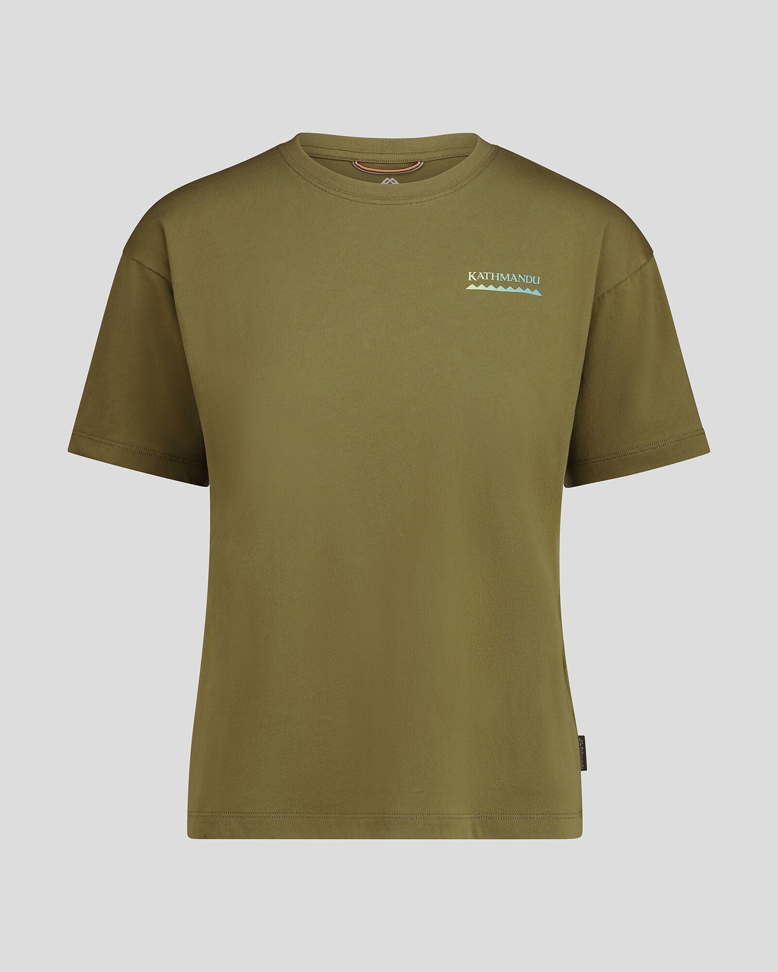 Organic Cotton Women's T-Shirt - Heritage Style Dark Fern Color | Casual Wear, Layering & Everyday Comfort