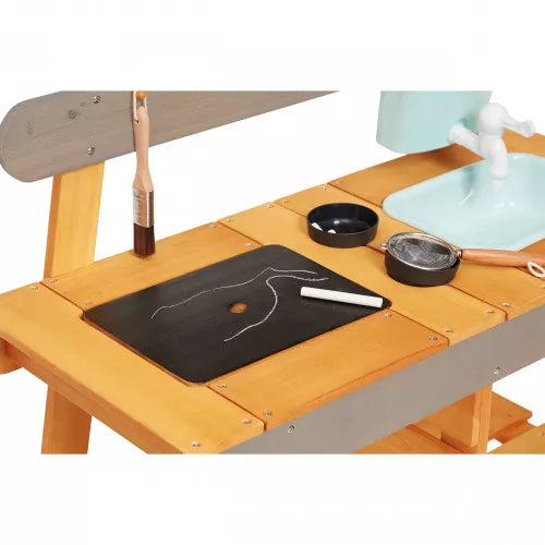 Premium Outdoor Muddy Kitchen Playset for Kids - Durable & Weather-Resistant for Backyard, Garden & Camping Adventures