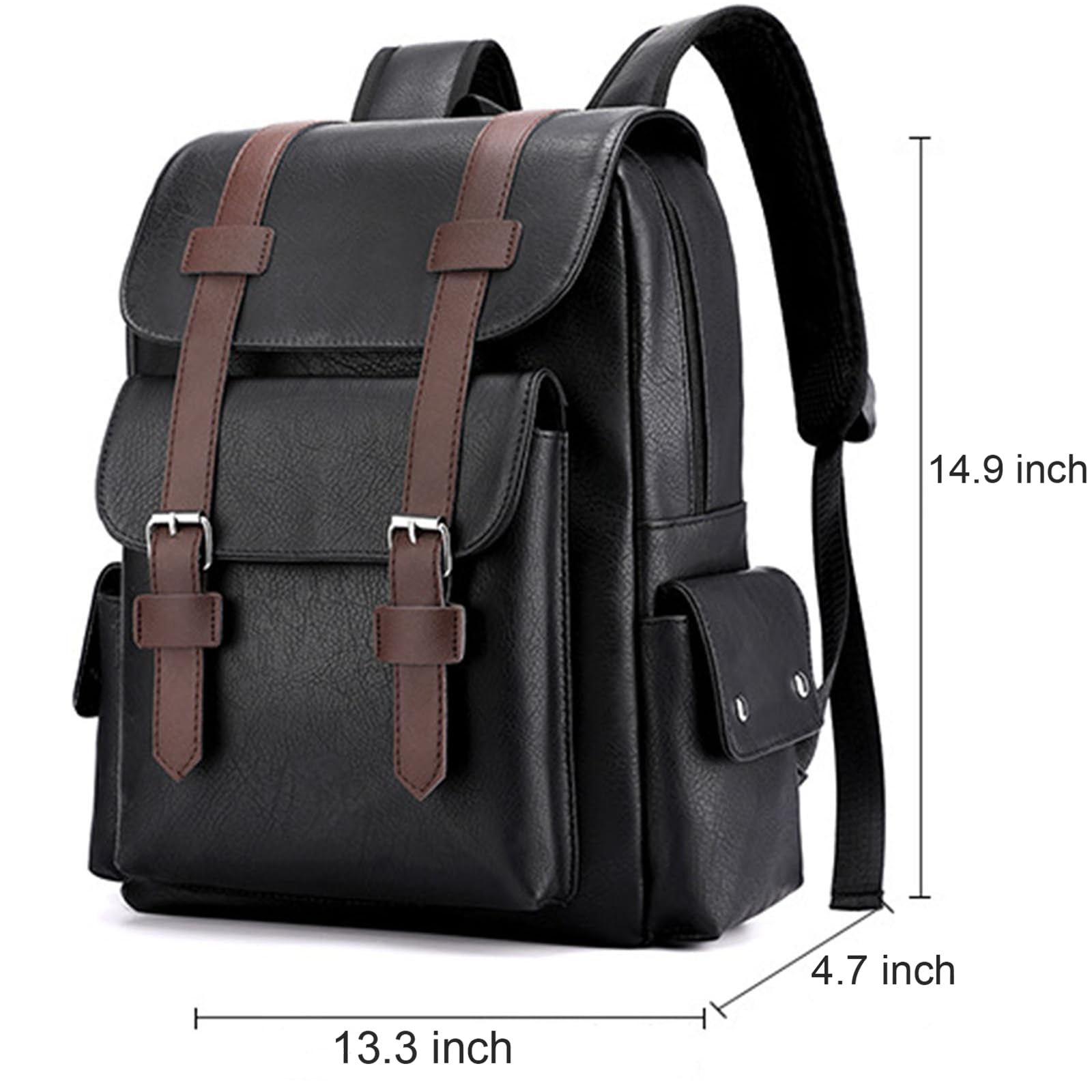 Men's Light Brown Large Laptop Backpack - Durable Travel & Work Backpack for Business Professionals, Teachers & Commuters | Perfect for Office, School & Daily Use