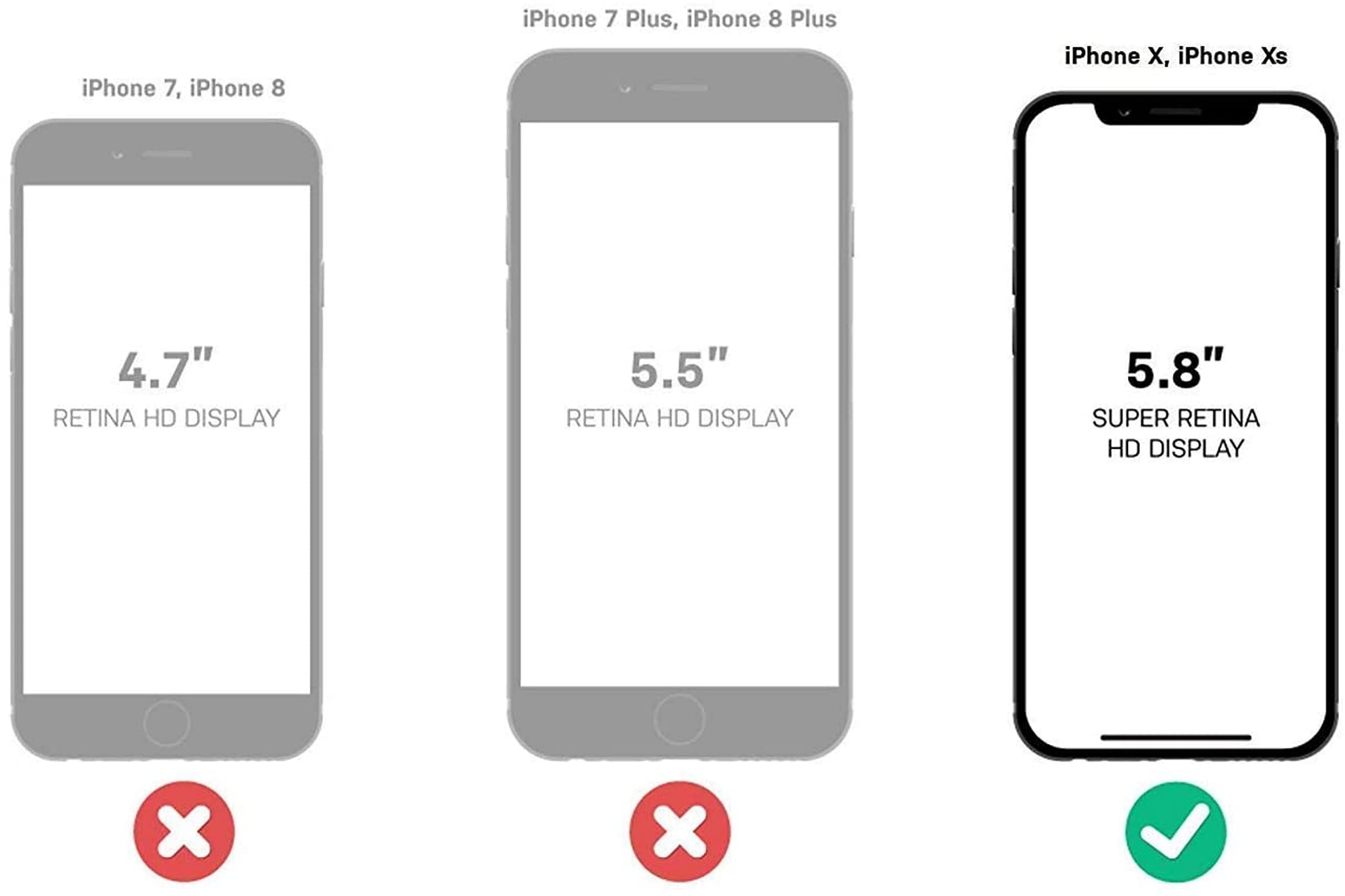LifeProof Next Series iPhone X/XS Case with 360° Rotating Ring Holder & Kickstand - Black Crystal - Protective Phone Cover for Work, Travel & Outdoor Activities
