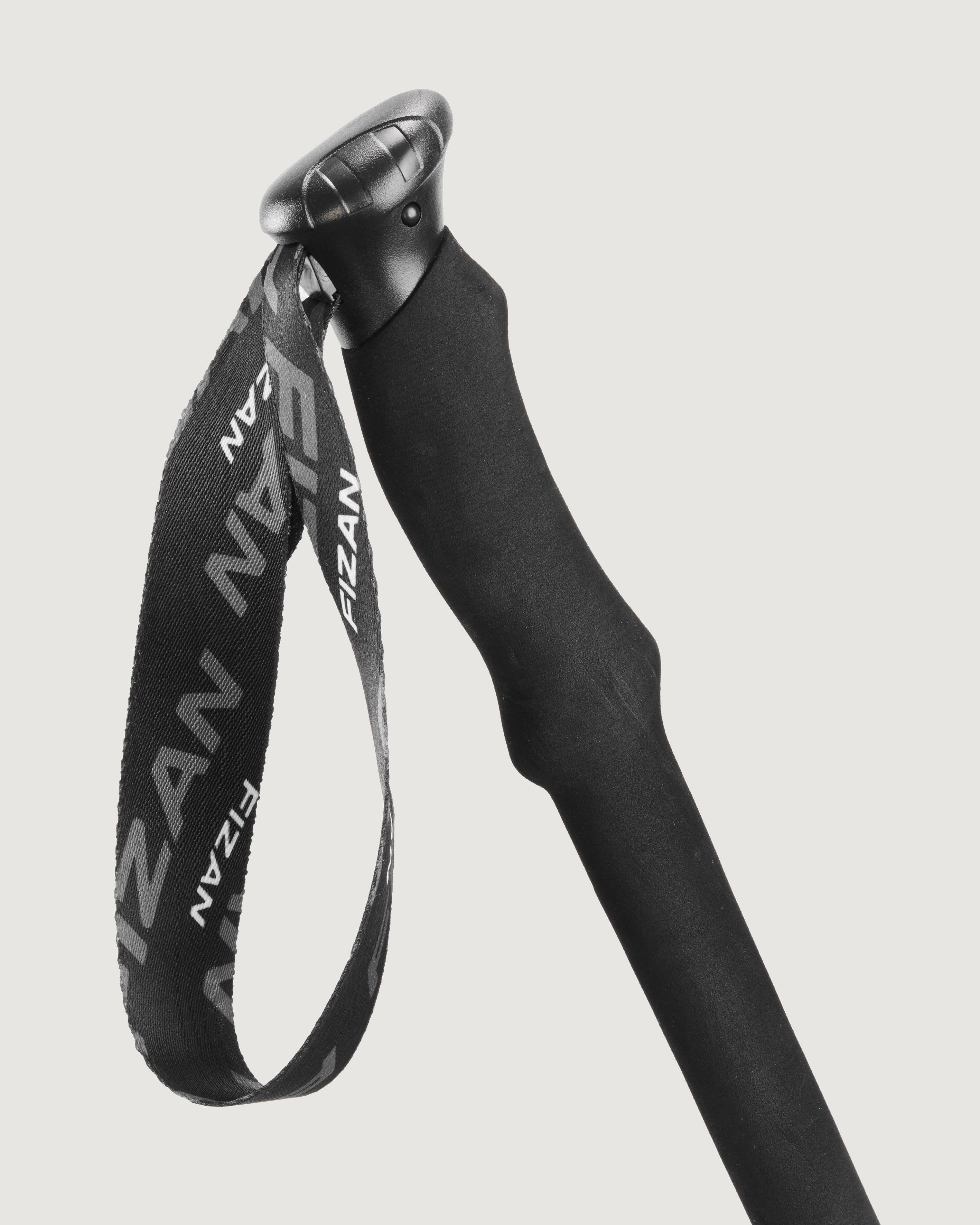 Fizan Compact Pro Trekking Poles Pair - Lightweight & Durable Hiking Sticks for Men & Women - Perfect for Backpacking, Trail Running & Mountain Climbing - Orange