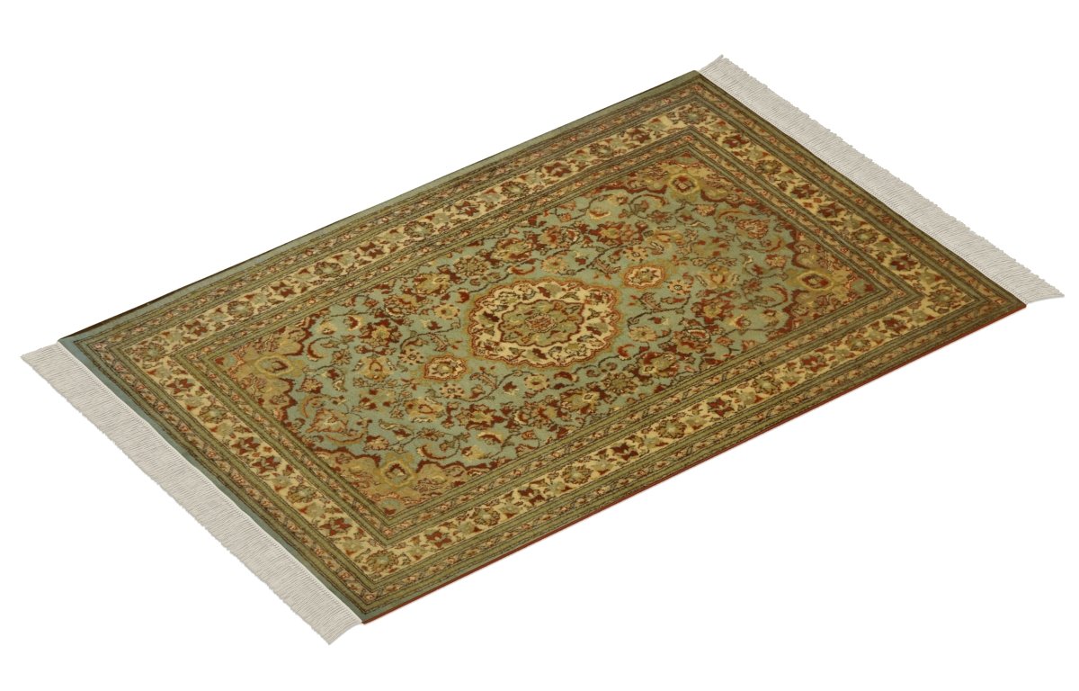 Handmade Persian Overdyed Wool Rug 6x4 Feet - Vintage Style Hand-Knotted Area Rug for Living Room, Bedroom & Home Decor