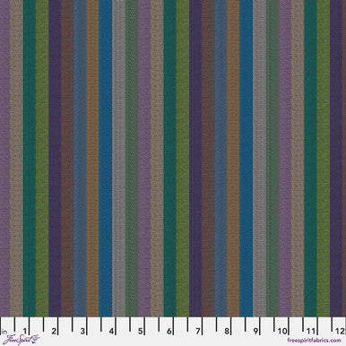 Kaffe Fassett Wove Stripe WSGP002 Multi-Color Cotton Fabric - Perfect for Quilting, Sewing & Home Decor Projects