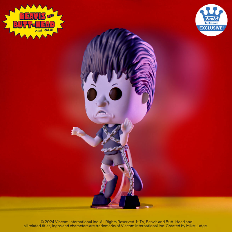 Funko Pop! Beavis & Butt-Head Ghost Butt-Head Vinyl Figure - Collectible TV Show Merchandise for Fans & Home Decor