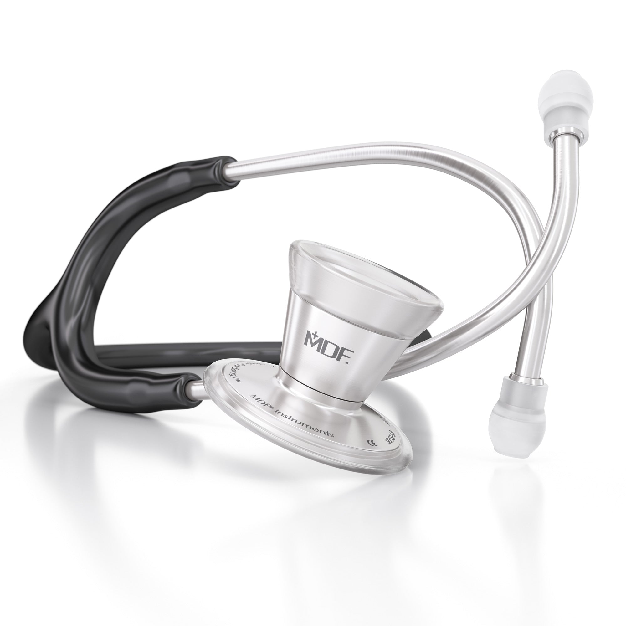ProCardial® Professional Stainless Steel Cardiology Stethoscope - Black | High-Quality Medical Stethoscope for Doctors, Nurses & Healthcare Professionals | Ideal for Cardiac Exams, Patient Monitoring & Clinical Use