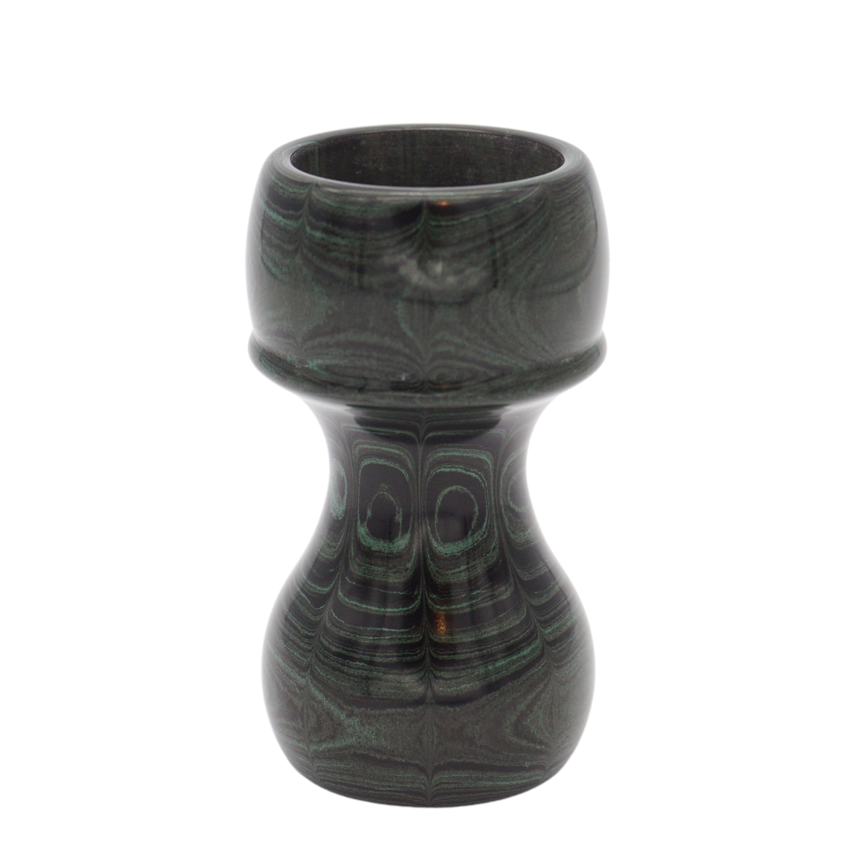 Premium Jaguar Ebonite Handcrafted Shaving Brush Handle - Fits 24mm & 26mm Knots - Perfect for Wet Shaving & Grooming Gifts for Men