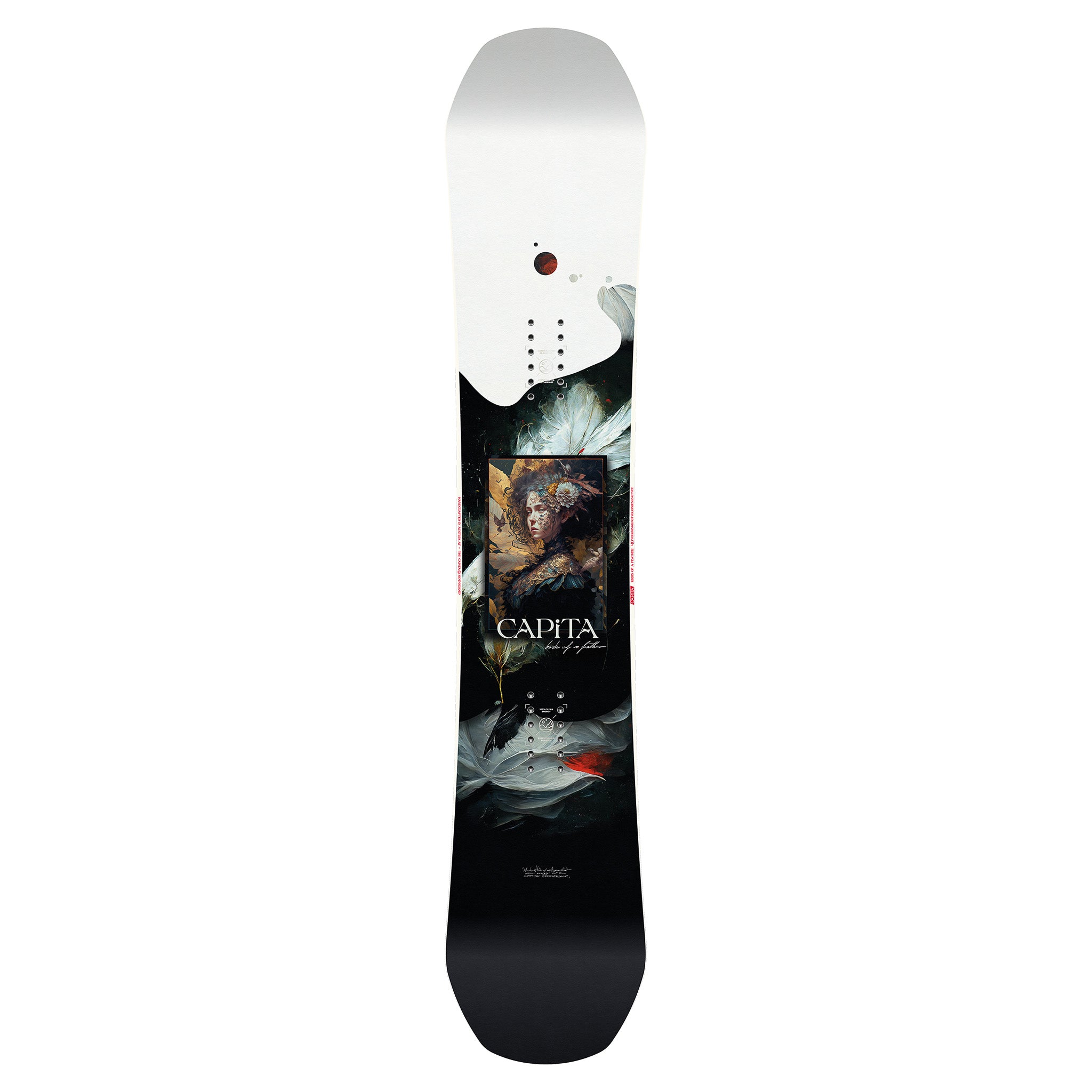 CAPiTA Women's Birds of a Feather Snowboard 2025 - All-Mountain Freestyle Snowboard for Women | Perfect for Park, Powder & Groomed Runs