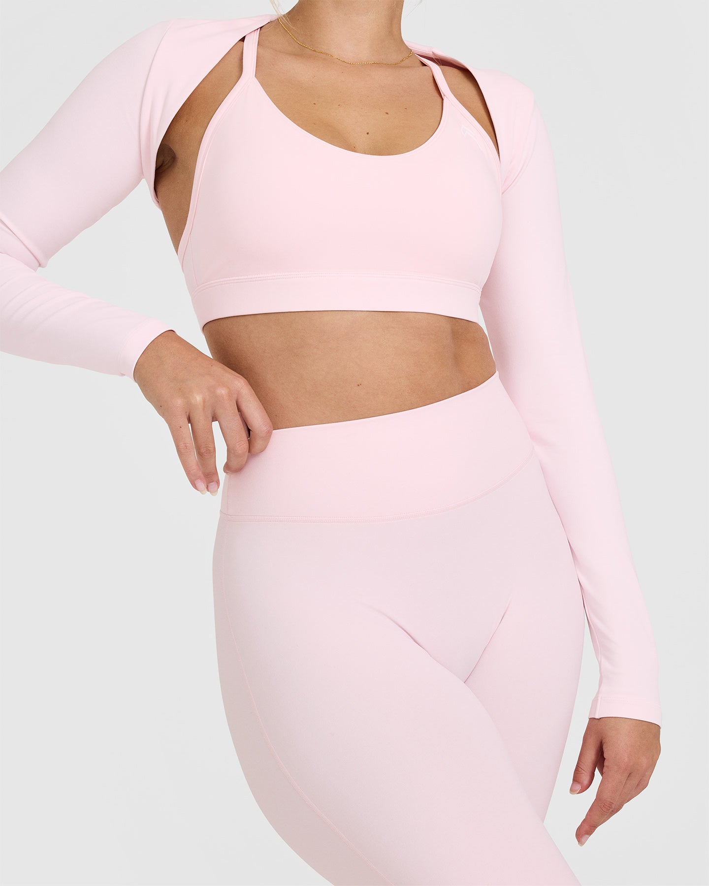 SoftMotion™ Flared Yoga Pants for Women - Ballet Pink | High Waisted Stretchy Workout Leggings for Dance, Pilates & Lounge Wear