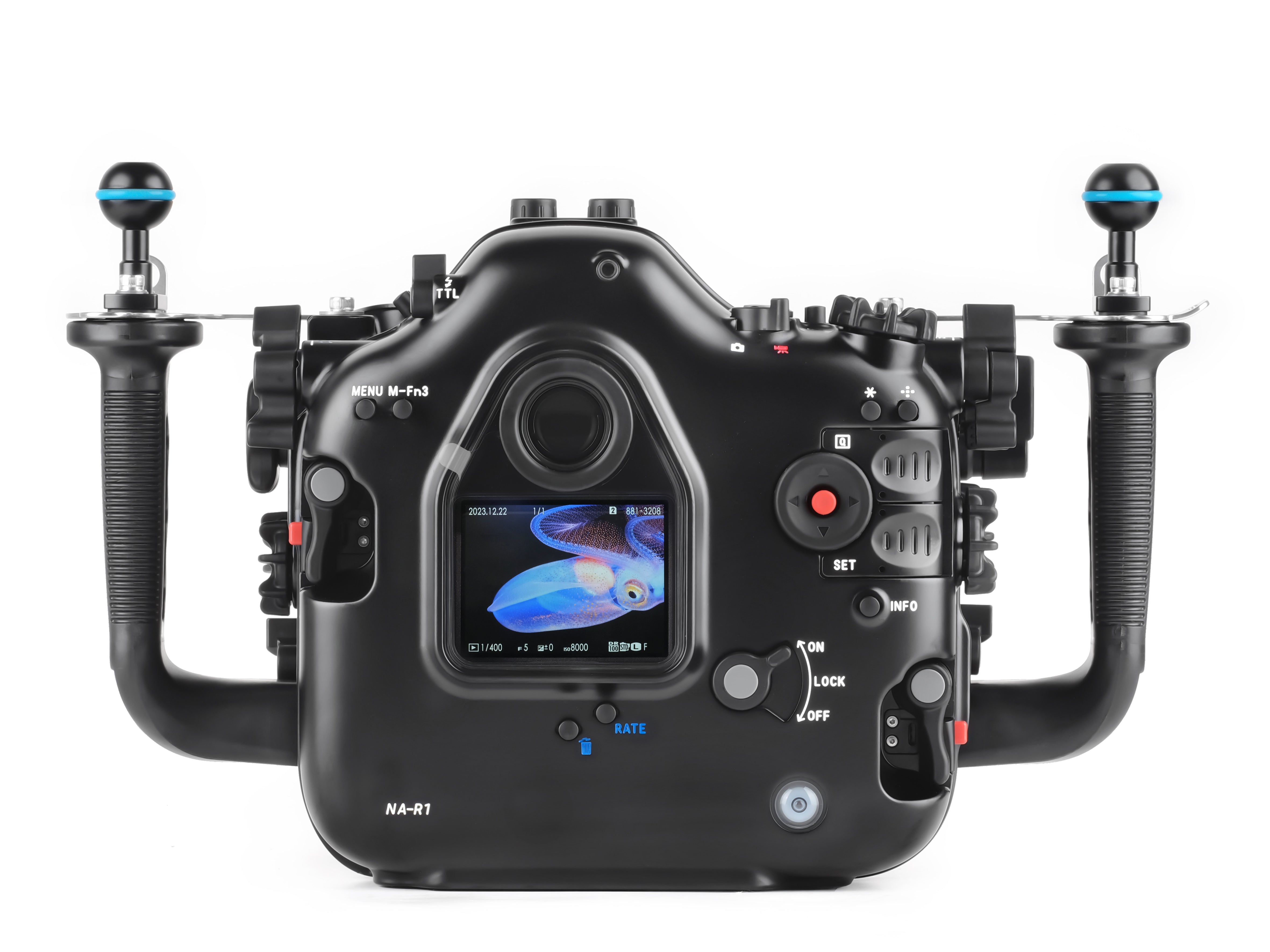 Canon EOS R1 Camera Housing - Waterproof Protective Case for Underwater Photography & Outdoor Adventures