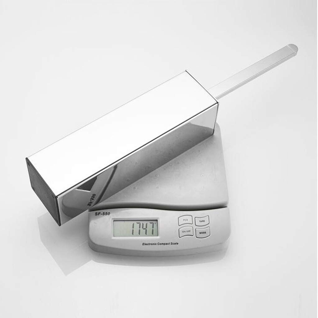 Modern Chrome Toilet Brush & Holder Set - Bathroom Cleaning Essentials