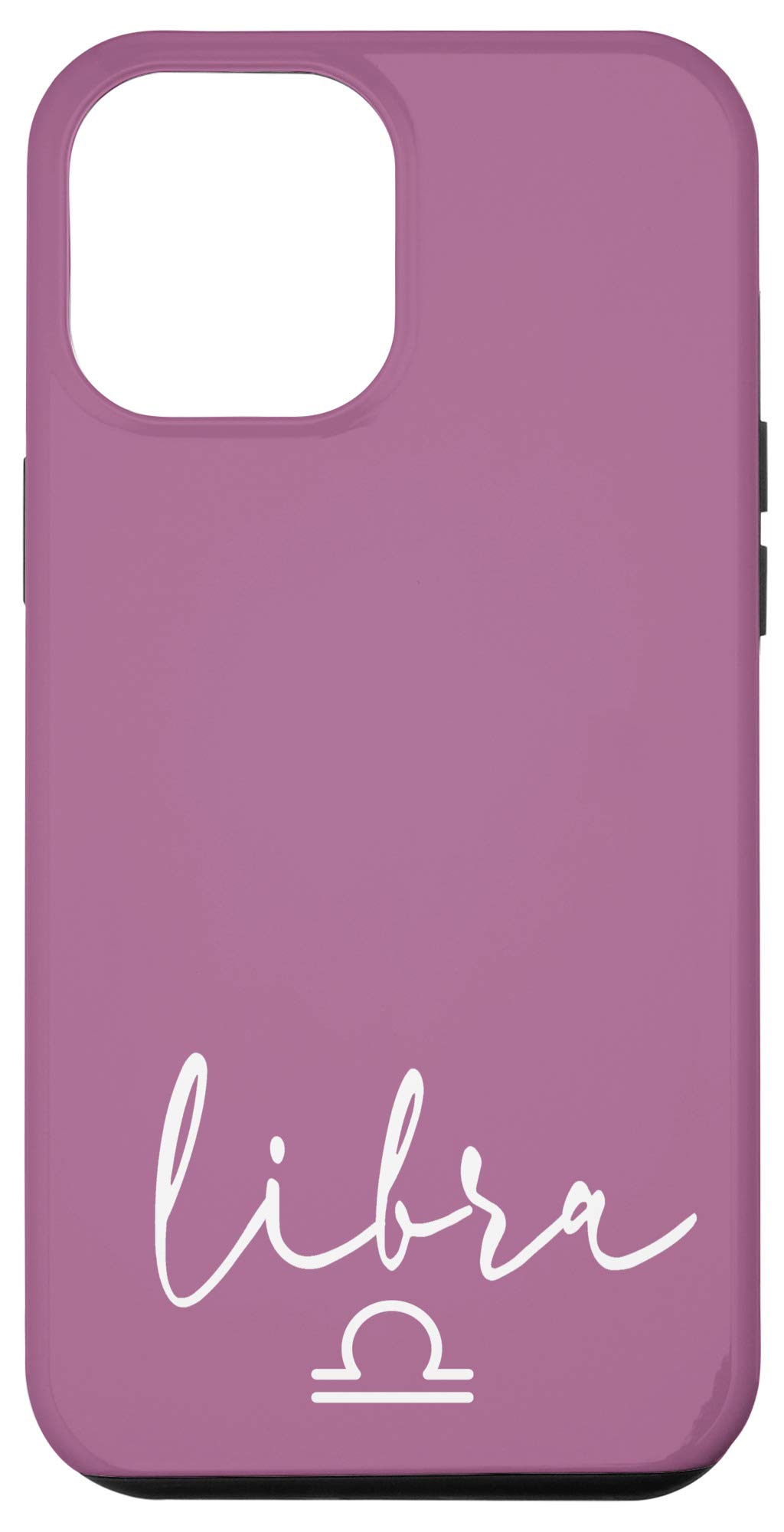 Libra Horoscope iPhone 12 Pro Max Case - Purple Lavender Zodiac Sign Protective Cover | Perfect Gift for Astrology Lovers & Daily Use