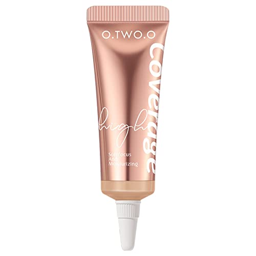 Clove And Hallow Full Coverage Concealer - 10ml, Moisturizing & Multi-Purpose for Dark Circles, Spots & Blemishes | Perfect for Everyday Makeup & Flawless Complexion (Shade D, One Size)