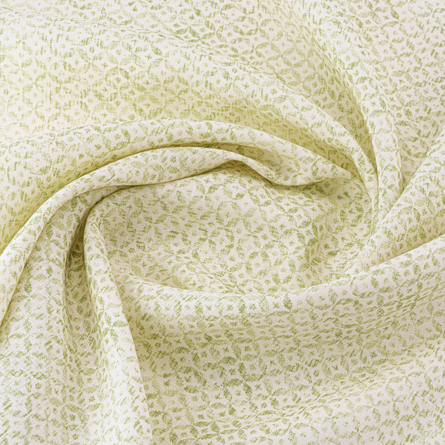Dedalo Premium Linen & Sage Fabric Samples - Perfect for Home Decor, DIY Projects, and Upholstery Swatches