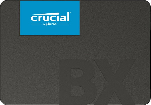 Crucial BX500 500GB SSD - 3D NAND SATA III 2.5 Inch Internal Solid State Drive for Laptop & Desktop PC Upgrades | Fast Boot Speed & Reliable Storage