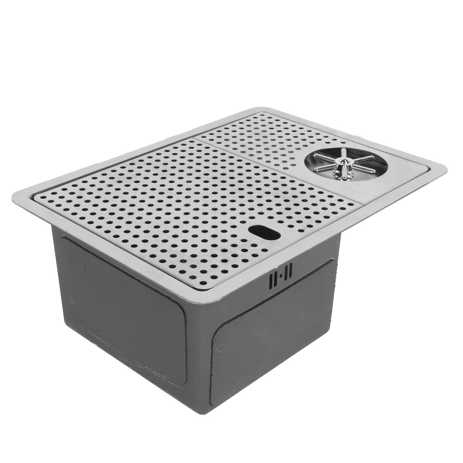 Premium 304 Stainless Steel Cup Rinser Set - High Pressure Commercial Glass Cleaning Machine with Faucet for Kitchen Sinks | Perfect for Restaurants, Bars & Home Use
