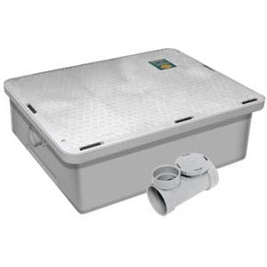 Endura LO Pro Grease Interceptor - Commercial Kitchen Grease Trap for Restaurants & Food Service - Heavy Duty Stainless Steel Grease Interceptor with High Efficiency Filtration