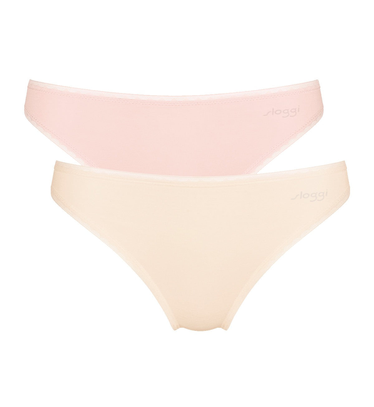 SLOGGI GO TAI 2-Pack Women's Comfortable Cotton Underwear Set - Perfect for Everyday Wear, Yoga & Lounge