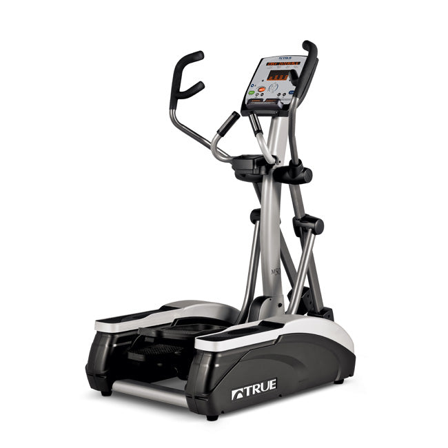 TRUE Fitness M50 Elliptical Trainer - Low Impact Cardio Machine for Home Gym, Full Body Workout Equipment - Perfect for Weight Loss & Indoor Fitness Training