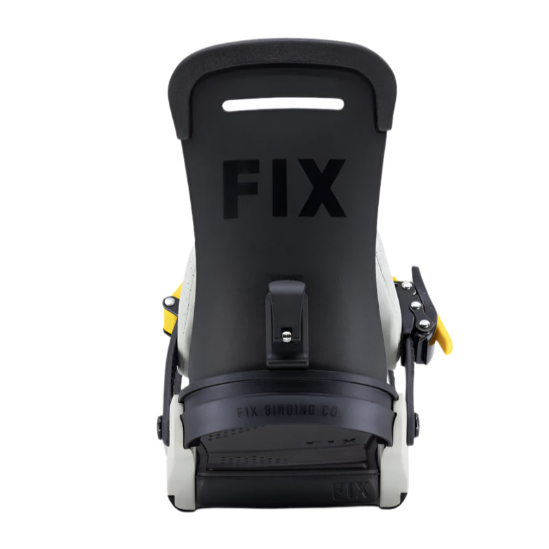 Fix Yale Snowboard Binding 2025 - Premium Snowboard Bindings for All-Mountain & Freestyle Riding - Perfect for Powder, Park & Backcountry Adventures