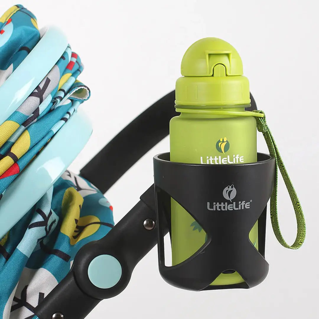 Littlelife Buggy Cup Holder - Secure & Spill-Proof Stroller Accessory for Parents - Perfect for Strollers, Shopping Carts & Outdoor Adventures