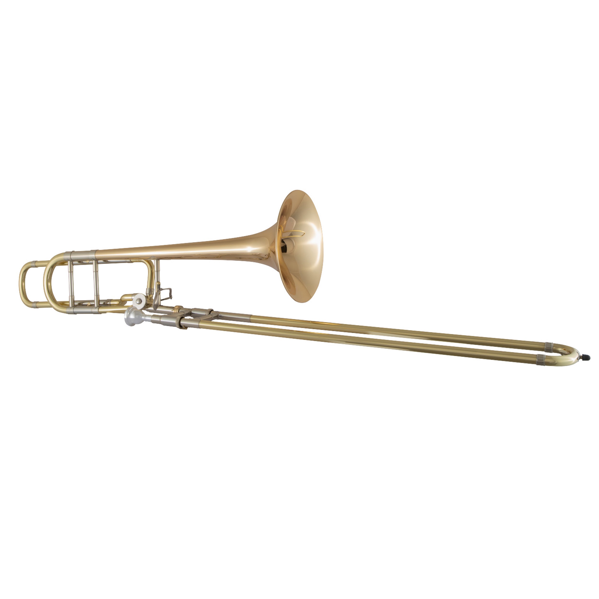 Bach 42BOG Stradivarius Tenor Trombone with F Attachment & Gold Brass Bell - Professional Open Wrap Design for Jazz, Orchestral & Concert Performances
