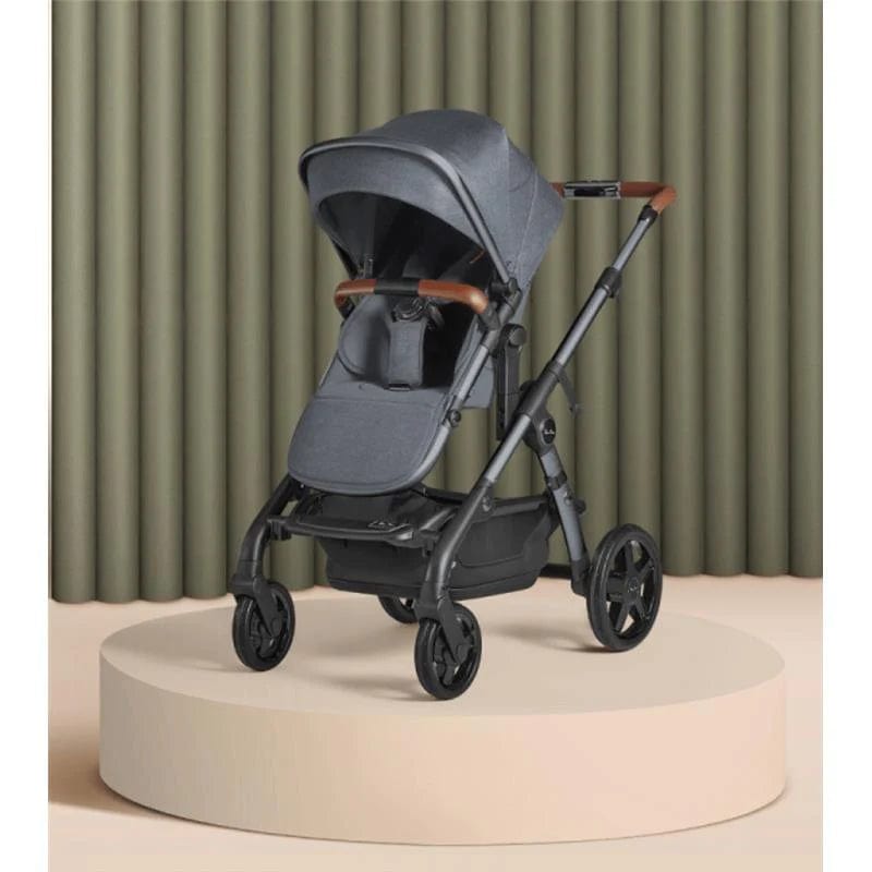 Silver Cross Wave 2022 Twin Stroller - Lightweight Luxury Baby Stroller for Twins with Adjustable Seats | Perfect for City Walks, Shopping & Family Outings