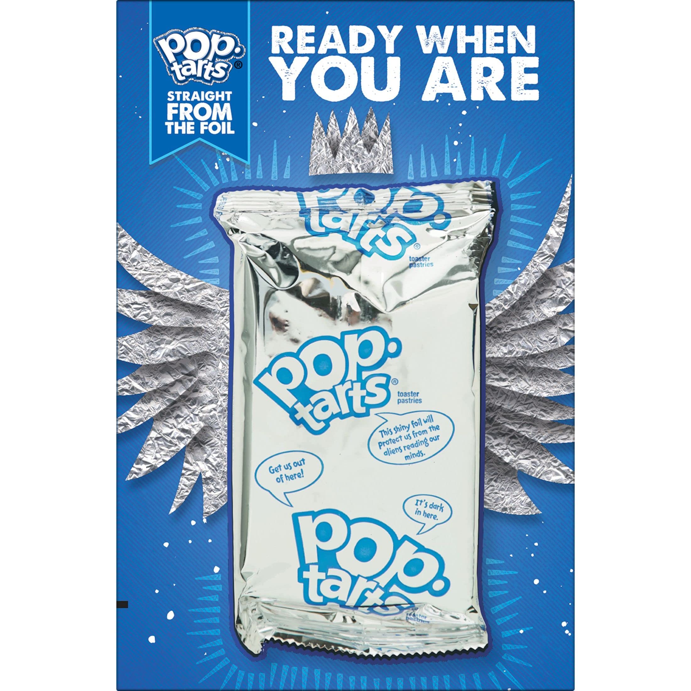 Frosted Blueberry Pop-Tarts Toaster Pastries - 64 Count (Pack of 5) | Breakfast Foods & Kids Snacks | Perfect for School Lunches, Quick Breakfasts & After-School Treats