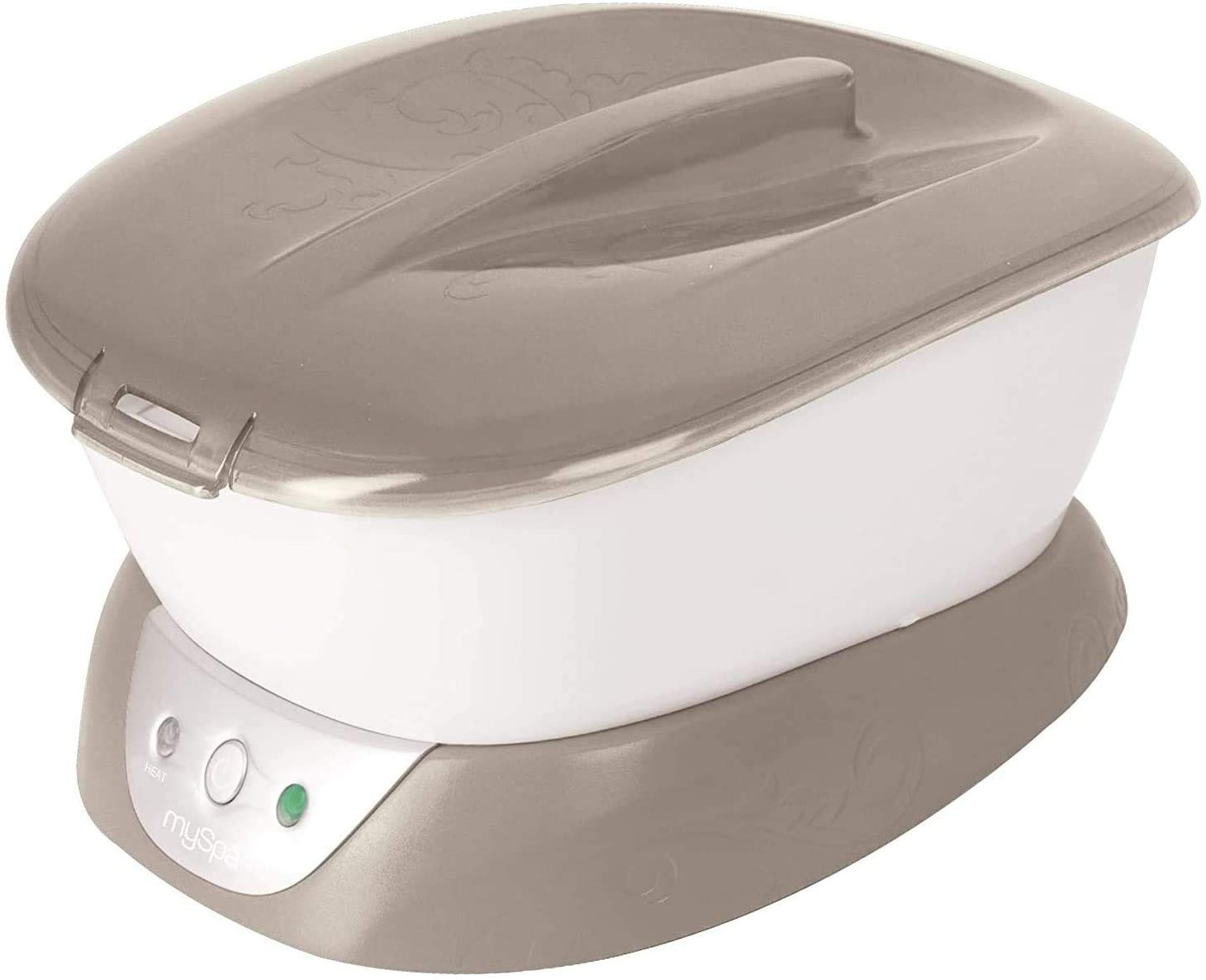 HoMedics MySpa Paraffin Wax Bath for Hands & Feet - Moisturizing Therapy for Dry Skin, Arthritis Relief & Improved Blood Circulation - Includes 3 Wax Bags & 20 Liners - Perfect for At-Home Spa Treatments & Pain Relief