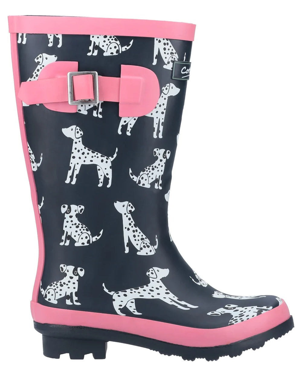 Cotswold Kids' Waterproof Spot Print Rain Boots for Boys & Girls - Perfect for Puddles, Playground & Outdoor Adventures