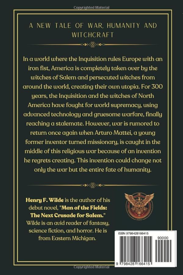 Man of the Fields: The Next Crusade for Salem - Historical Adventure Novel for Book Clubs & Medieval Fiction Fans
