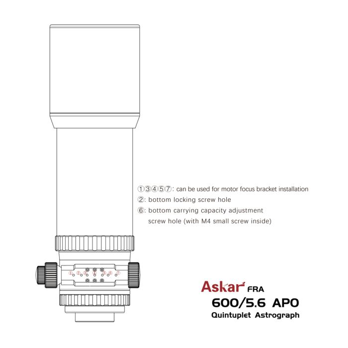 Askar Fra600 Refractor Telescope - High-Quality Astronomy Telescope for Stargazing, Astrophotography, and Celestial Observation | Perfect for Beginners and Amateur Astronomers | Ideal for Backyard Stargazing and Night Sky Exploration