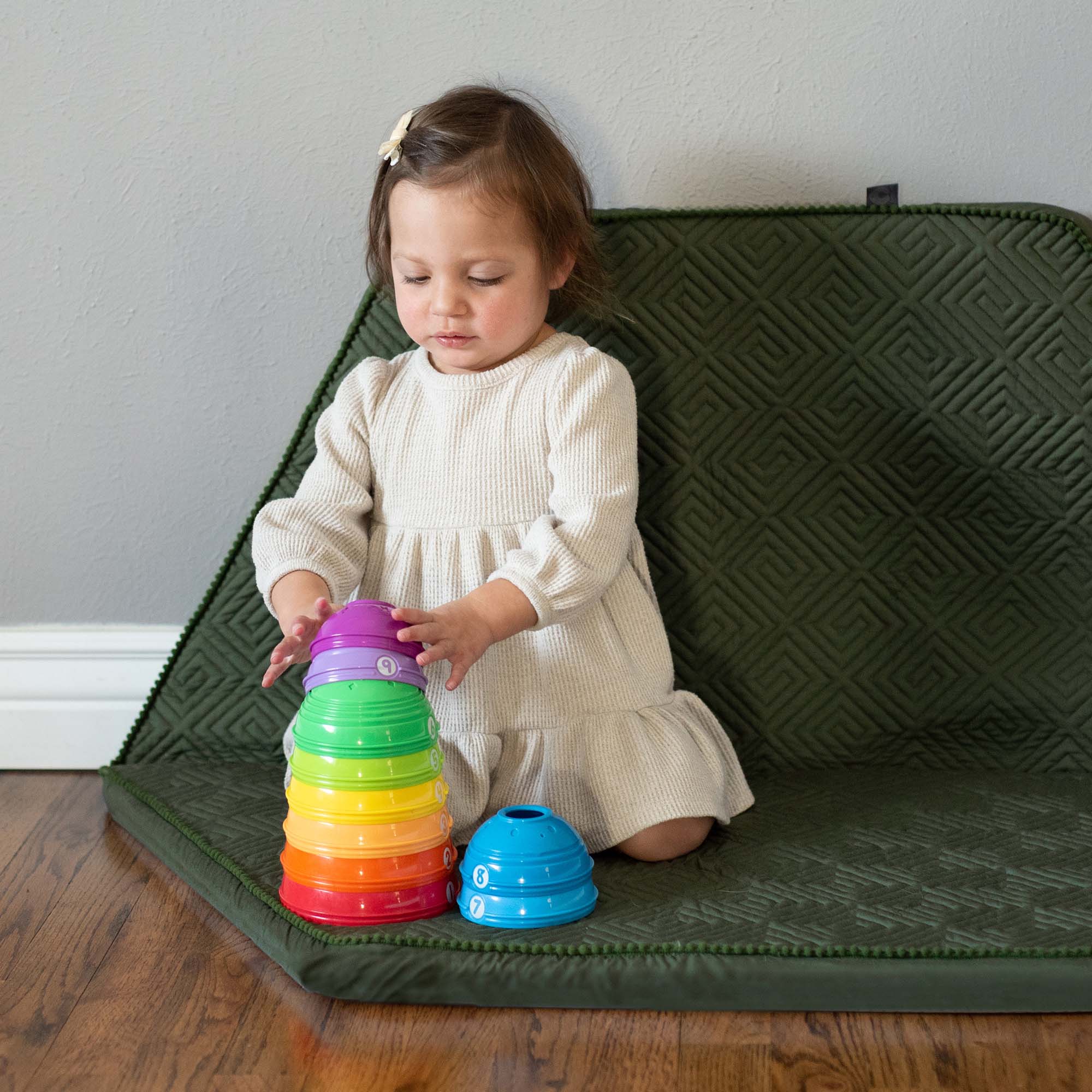 Non-Slip Baby Play Mat - Soft Foam Floor Tiles for Kids & Toddlers - Perfect for Nursery, Playroom & Daycare - Waterproof & Easy to Clean
