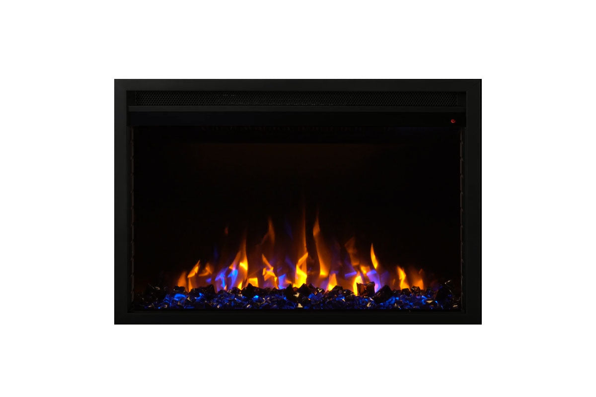 Napoleon Cineview 30 Inch Electric Fireplace Insert - Realistic Flame Effect for Home, Bedroom & Living Room - Energy Efficient & Easy Installation