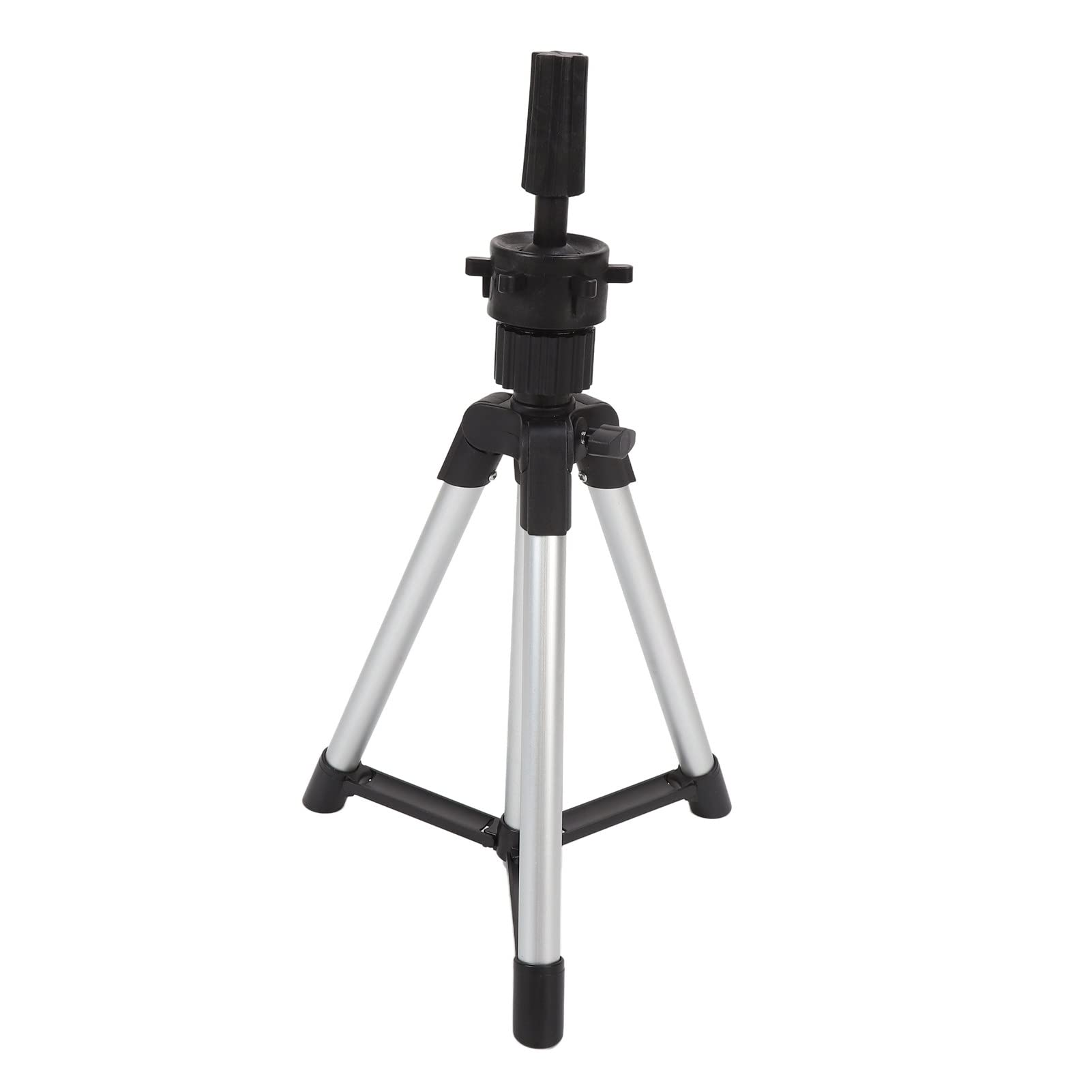 Portable Aluminum Alloy Wig Stand Tripod - Slip-Resistant Mannequin Head Stand for Hairdressing Training & Salon Styling | Perfect for Cosmetology Students & Professional Hairstylists