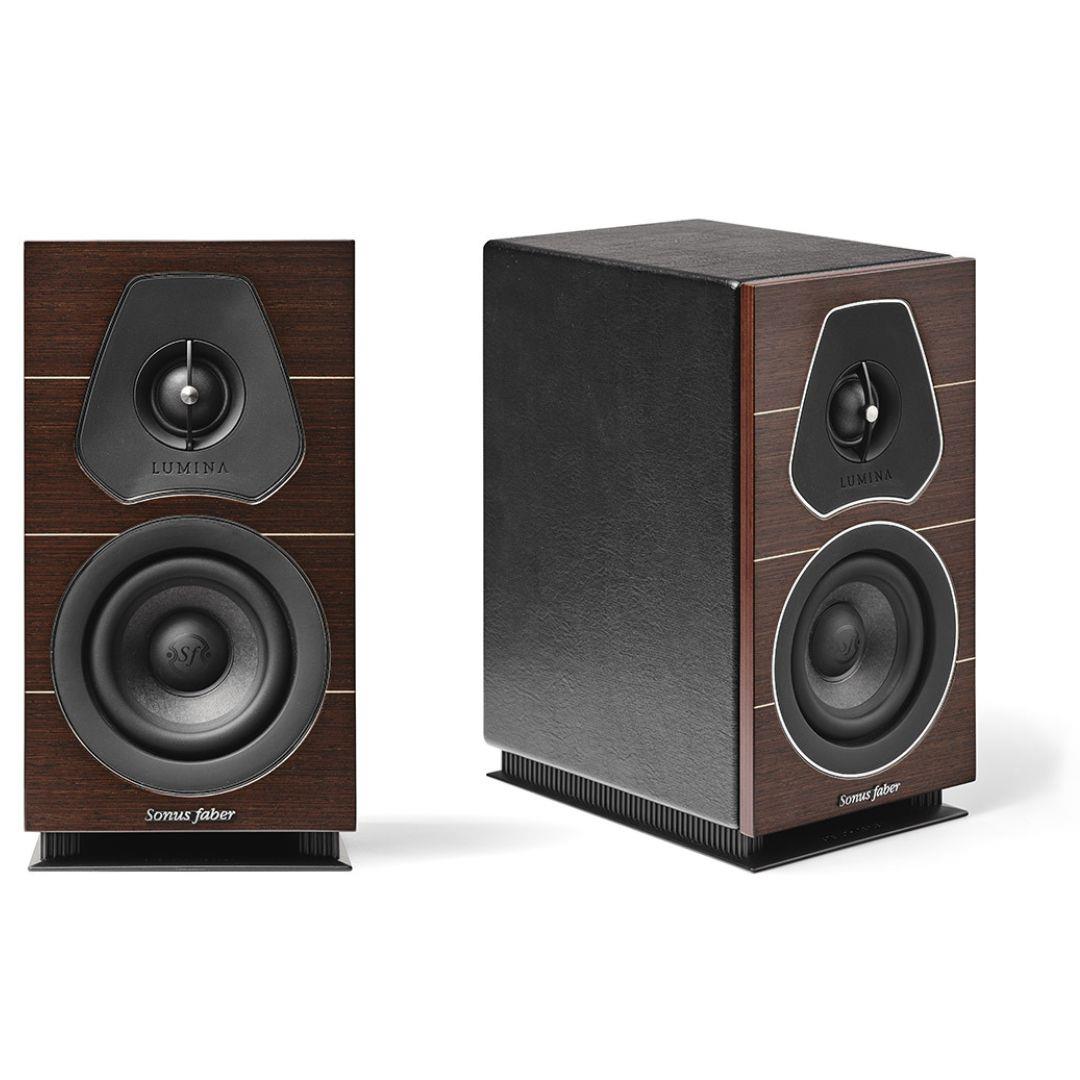 Sonus Faber Lumina I Bookshelf Speakers - Premium Hi-Fi Stereo Pair for Home Theater & Music Listening | Compact Bookshelf Design for Living Room, Bedroom & Studio Use