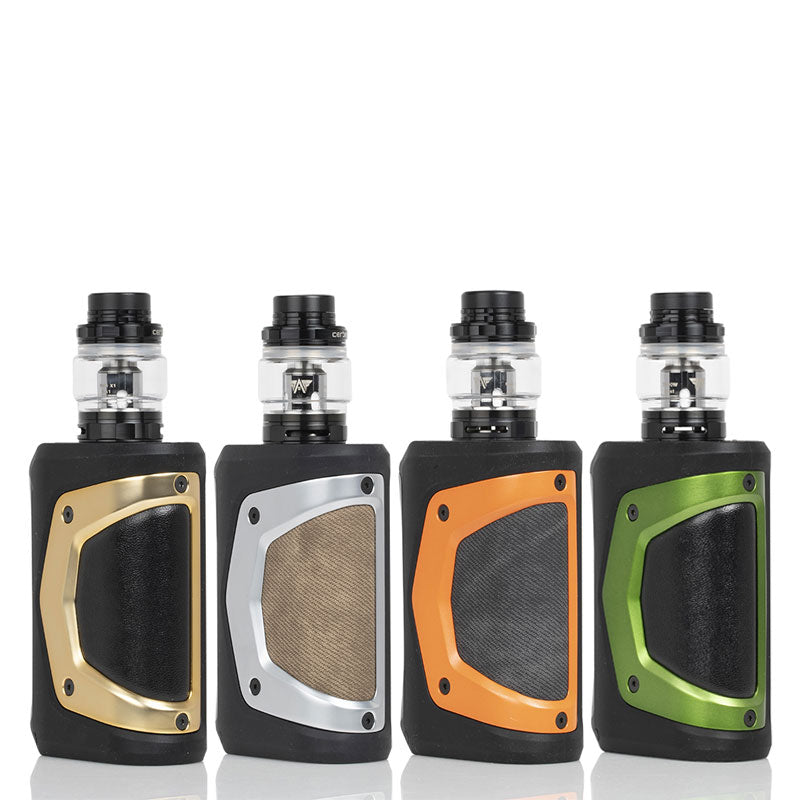 GeekVape Aegis X 200W Mod Kit with Cerberus Sub-Ohm Tank - Waterproof & Shockproof Vape Starter Kit for Cloud Chasing | Perfect for Outdoor Adventures & Travel