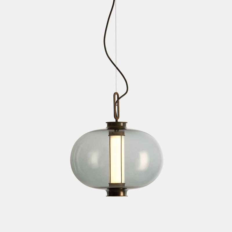 Bai Family Pendant Light - Modern Glass Ceiling Light Fixture for Dining Room, Kitchen Island & Bedroom Decor | Dimmable Hanging Chandelier