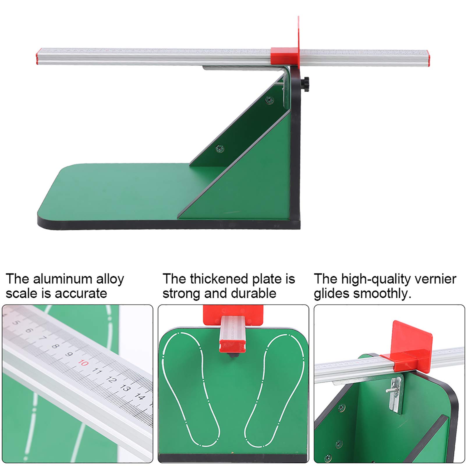 Rosvola Portable Ligament Tester - Lightweight Flexibility Measurement Device for Sit and Reach Test | Fitness Assessment Tool for Kids & Adults | Perfect for Home Gyms, Physical Therapy, and Sports Training