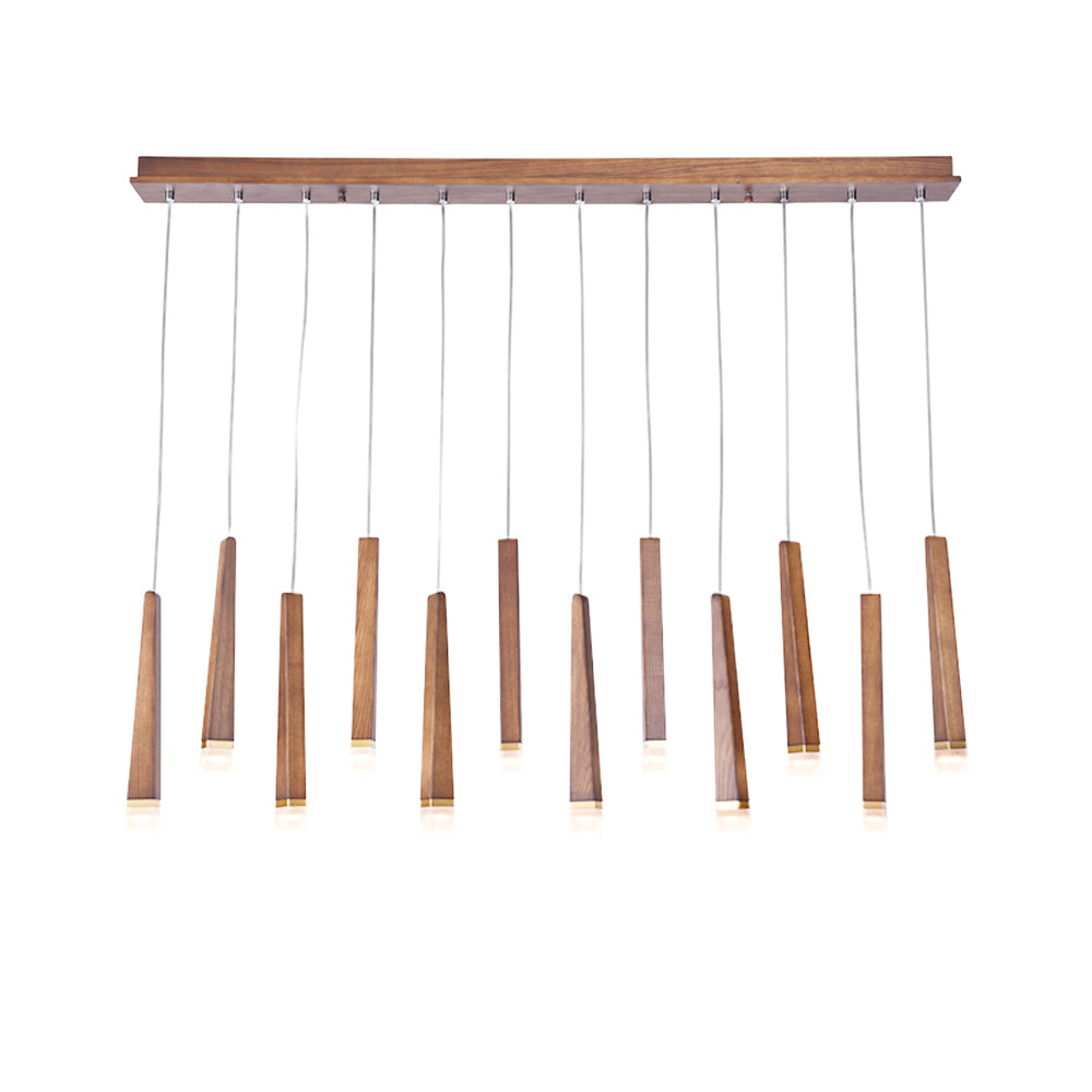 Rustic Firewood Stick Chandelier - Handmade Wooden Ceiling Light Fixture for Cabin, Farmhouse & Lodge Decor - Perfect for Living Room, Bedroom or Dining Area Lighting