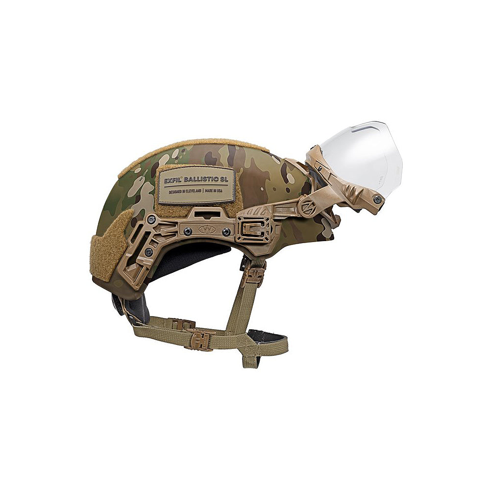 Team Wendy EXFIL Ballistic Visor V2 - Lightweight & Low Profile Helmet Shield for EXFIL 3.0 Helmets | Military, Tactical & Outdoor Use | Enhanced Protection & Comfort