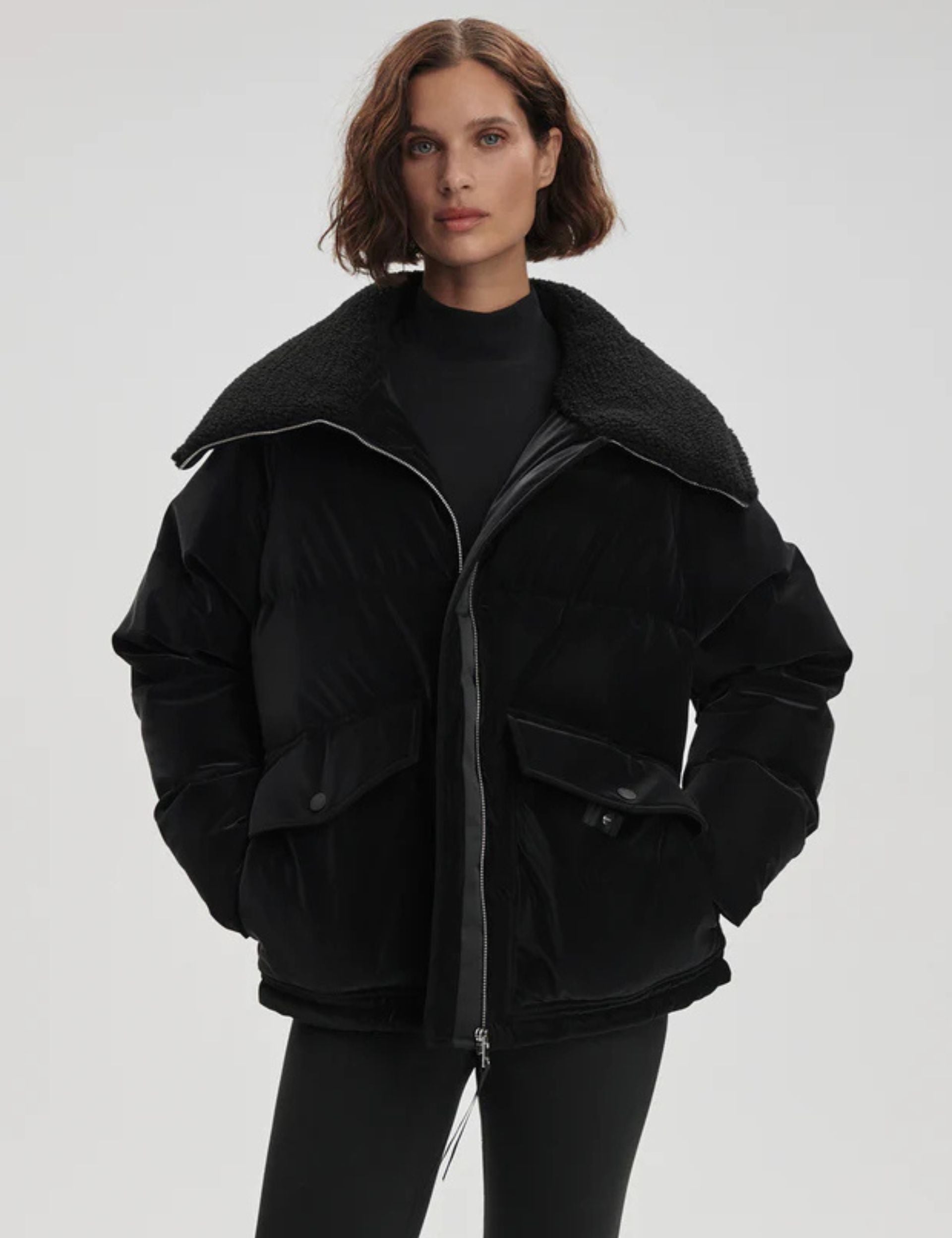 Roseville Down Jacket - Black | Lightweight Warm Winter Coat for Men & Women | Perfect for Skiing, Hiking & Cold Weather
