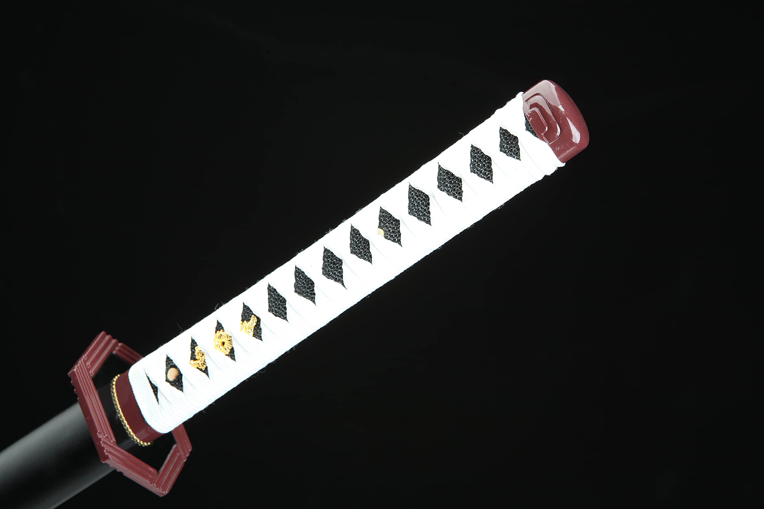 Demon Slayer Katana Sword - Kimetsu no Yaiba Tanjiro Kamado & Shinobu Kochou Cosplay Replica - High Carbon Steel Anime Collectible for Cosplay, Display, and Gift
