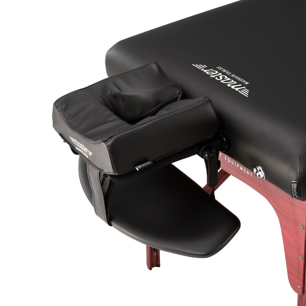 Master Massage® 31 Montclair Portable Massage Table with Adjustable Height & Ambient Light System - Professional Massage Therapy Table for Home, Spa & On-the-Go Use